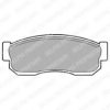 DELPHI LP744 Brake Pad Set, disc brake